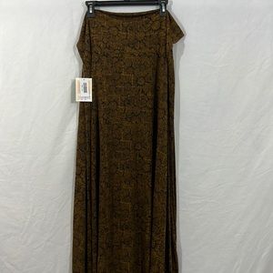 Brand new LulaRoe Maxi skirt size 3XL